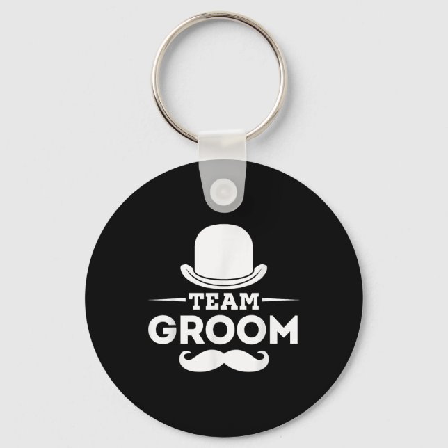 Llavero Fiesta de equipo de Groom Crew Squad Grooms Bachel (Anverso)
