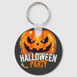 Llavero Fiesta de Halloween – Diseño de Jack-o’-Lantern