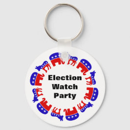 Llavero Fiesta de observación electoral