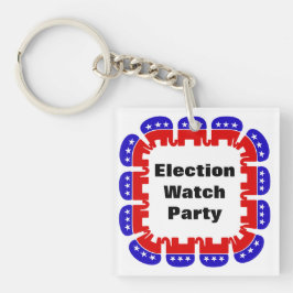 Llavero Fiesta de Observador Electoral Republicano