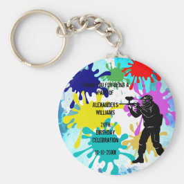 Llavero Fiesta de Paintball