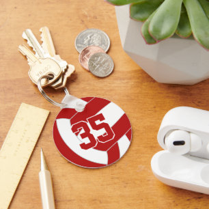 Llavero fiesta de pedidos masivos del equipo de voleibol b