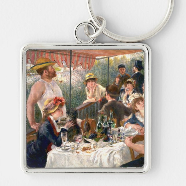 Llavero Fiesta de Renoir French Luncheon Boating (Frente)