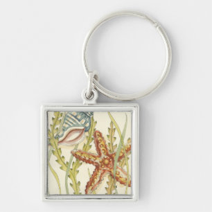 Llavero Fiesta de shell multicolor