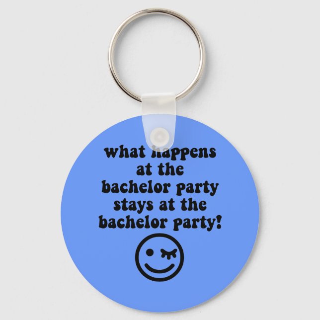 Llavero Fiesta de soltero (Anverso)