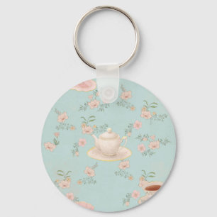 Llavero Fiesta del Té Shabby Chic