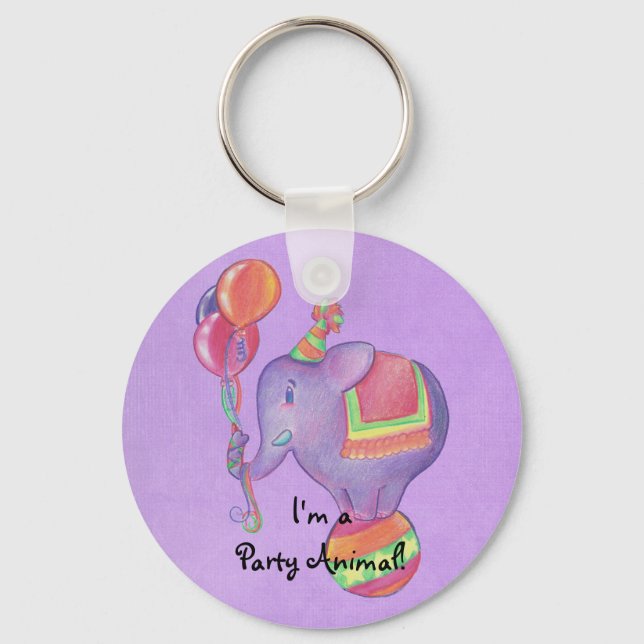 Llavero Fiesta Elephant Keychain (Anverso)