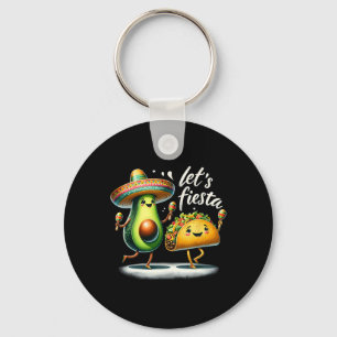 Llavero Fiesta Escuadrón de aguacates de tacones vamos a a