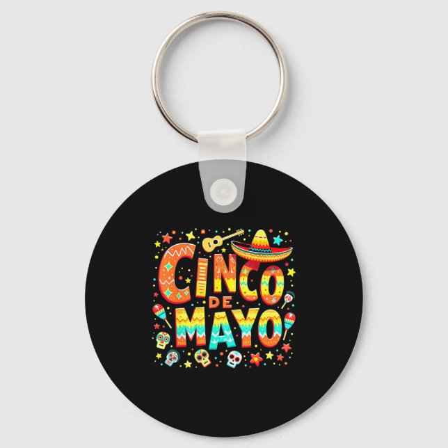 Llavero Fiesta Mexicana Cinco De Mayo  (Anverso)