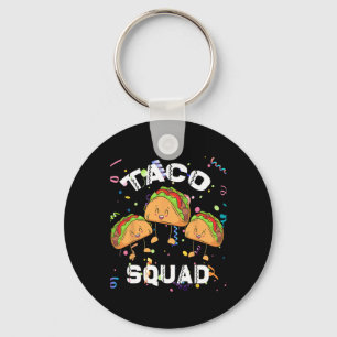 Llavero Fiesta mexicana Taco Squad Lover Cinco De Mayo