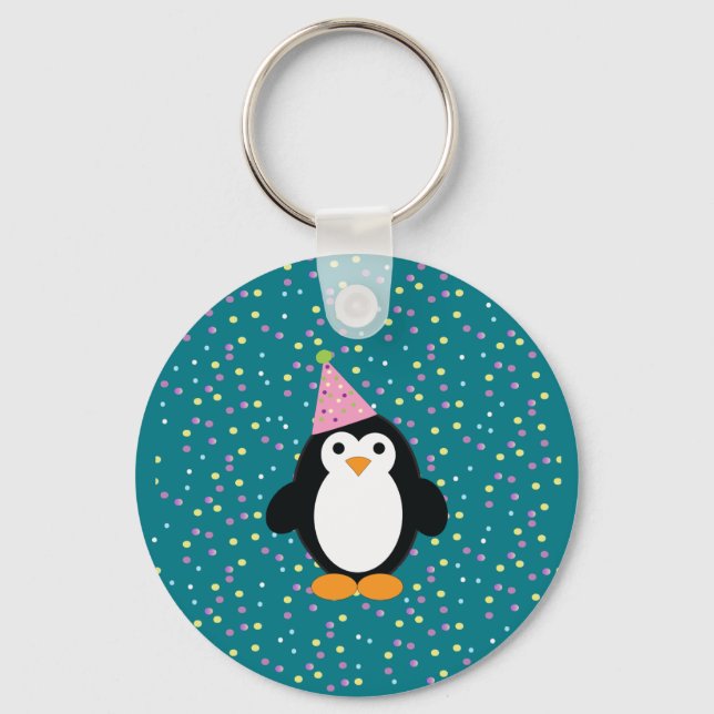 Llavero Fiesta Penguin Keychain (Anverso)