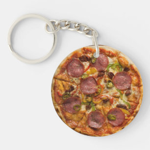 Llavero Fiesta Pizza Supremo