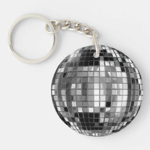 Llavero Fiesta Silver Disco Ball