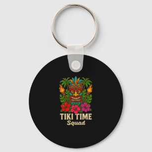 Llavero Fiesta Tropical Hawaiana del Equipo Tiki Time