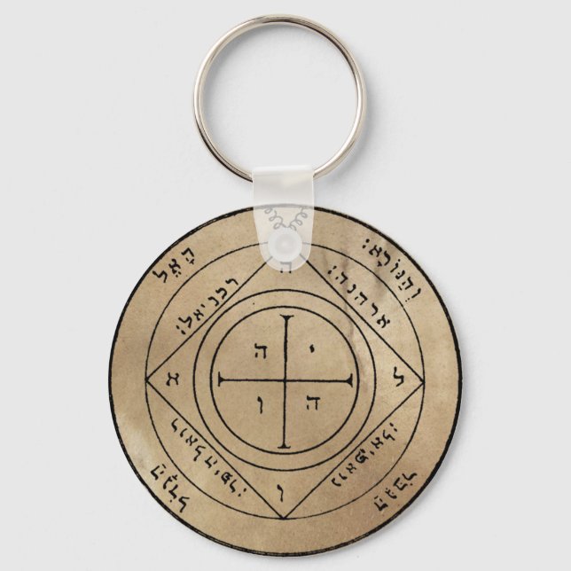 Llavero Fifth Pentacle of Saturn Keychain (Anverso)