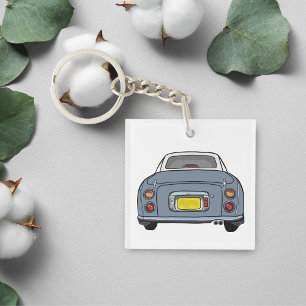 Llavero Figaración Cute Lapis Gray Figaro Car Square