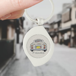 Llavero Figaración Topaz Mist Figaro Car Silver Keychain