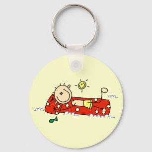 Llavero Figura camisetas y regalos flotantes del palillo