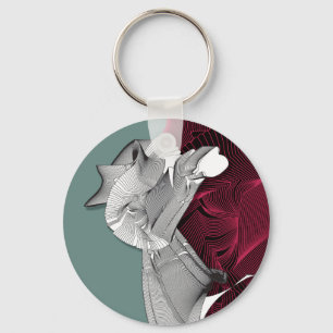 Llavero Figura de arte digital