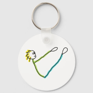 Llavero Figura de palo de Pilates
