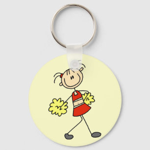 Llavero Figura del palillo que anima las camisetas y los