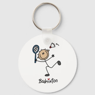 Llavero Figura del stick de Badminton