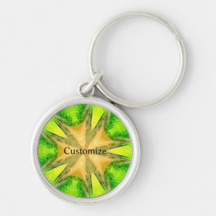 Llavero Figura estrella en Thunder_Cove verde