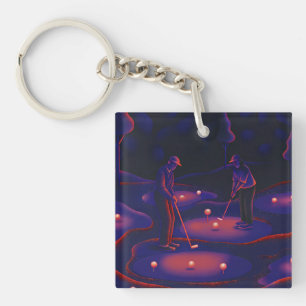 Llavero Figures Reaching for Celestial Bodies
