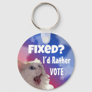 Llavero ¿Fijo? Prefiero votar