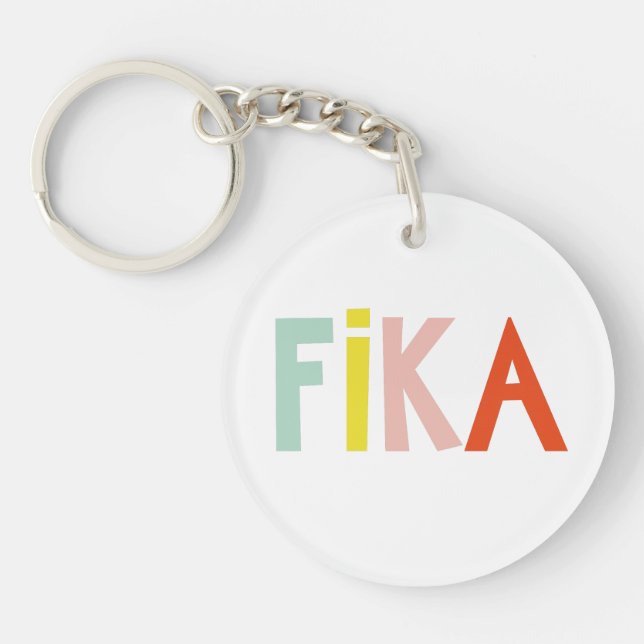 Llavero Fika Colors Keychain (Frente)