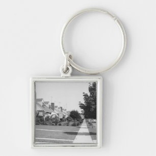 Llavero Fila de casas