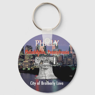 Llavero Filadelfia Pennsylvania Keychain