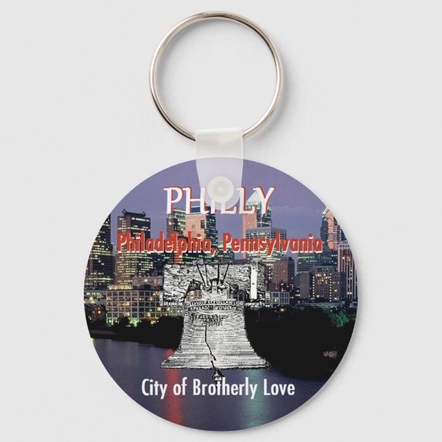 Llavero Filadelfia Pennsylvania Keychain (Anverso)