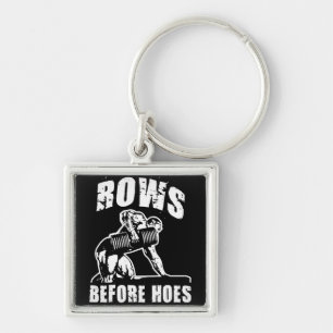 Llavero Filas antes de Hoes - Divertido trabajo de fila Du