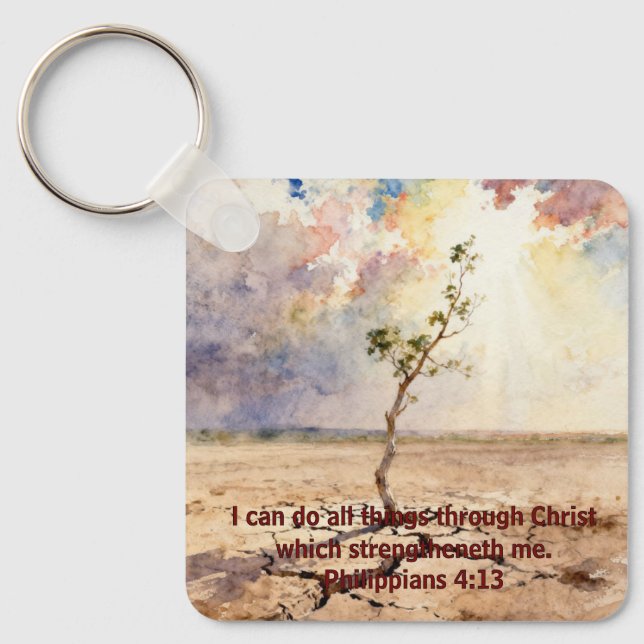 Llavero Filipenses 4:13 (Anverso)