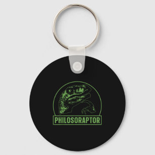 Llavero Fillosoraptor Funny Philosophe Meme Velociraptor D