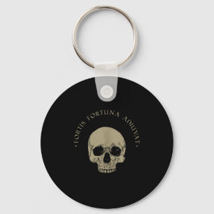 Llavero Filosofía estética Fortis Fortuna Adiuvat Skull St