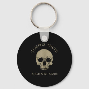 Llavero Filosofía estética Tempus Fugit Memento Mori Skull