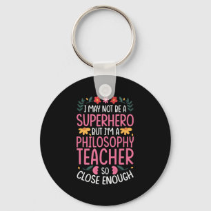 Llavero Filosofía profesora Graciosa Hero Cita Premium