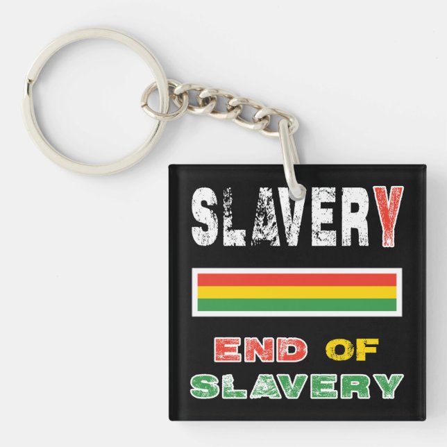 Llavero Fin de la esclavitud (Frente)