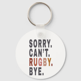 Llavero Fin de semana divertido de rugby, para Mamá de rug