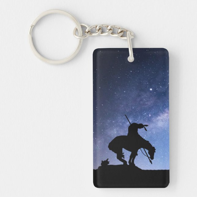 Llavero Fin del sendero con Vía Láctea (Frente)