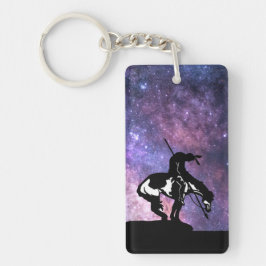 Llavero Fin del sendero con Vía Láctea