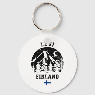 Llavero Finca de esquí alpino de Finlandia Levi Lapland Sk