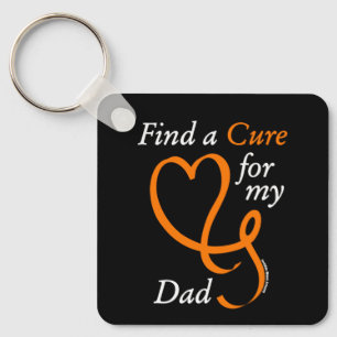 Llavero Find a Cure/Heart/Dad...RSD/CRPS