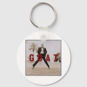 Llavero Finger medio de Trump GOAT retro vintage Felon Pre