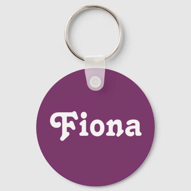 Llavero Fiona de cadena de claves (Anverso)