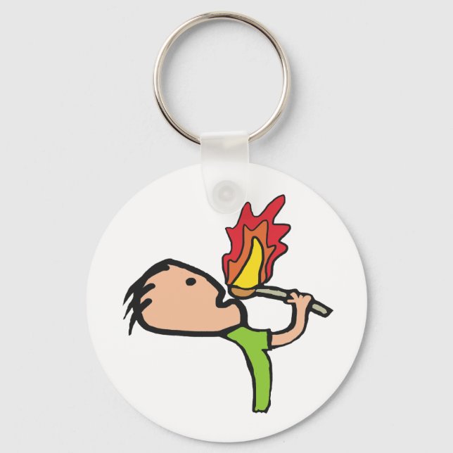Llavero Fire Eating (Anverso)