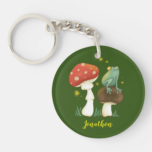 Llavero Firefly Frog Prince Personalized Keychain (Frente)