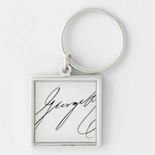 Llavero Firma de George IV